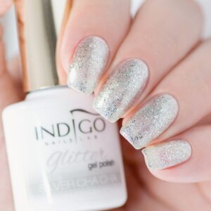 Silver Cha Cha Glitter – gelinis lakas 7 ml - Image 4