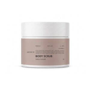 Arome 99 – Shea cukraus kūno šveitiklis 200 g - Image 1