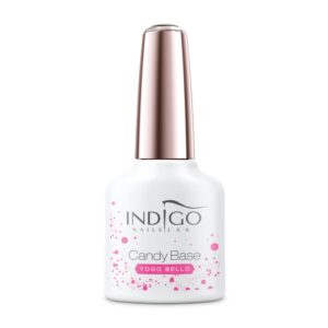 Yogo Bello – gelinio lako bazė su blizgučiais 7 ml - Image 1
