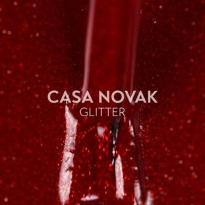 Casa Novak - Gel Polish with glitter – gelinis lakas 7 ml - Image 4