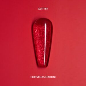 Christmas Martini - Gel Polish with glitter – gelinis lakas 7 ml - Image 2