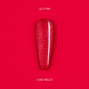 Ciao Bello - Gel Polish with glitter – gelinis lakas 7 ml - Image 2