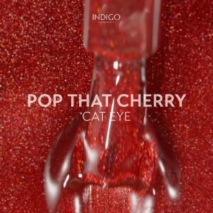 Pop That Cherry - Gel Polish Cat Eye – gelinis lakas 7 ml - Image 5