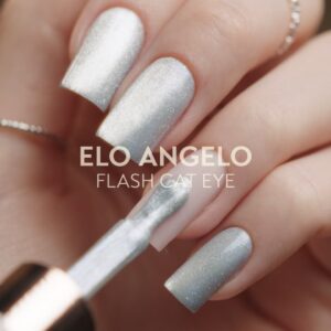 Elo Angelo - Gel Polish Cat Eye with flash – gelinis lakas 7 ml - Image 4