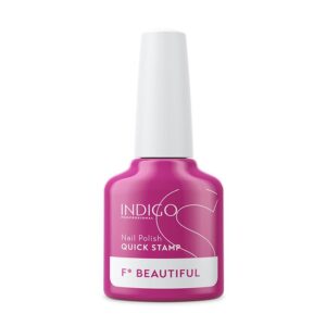 Quick Stamp F* Beautiful – štampavimo lakas 7 ml - Image 1