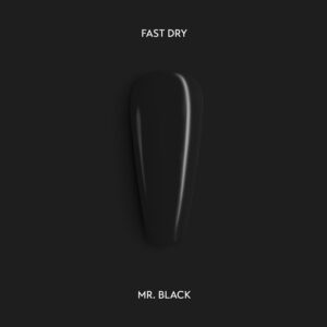 Mr Black 7 – greitai džiūstantis klasikinis lakas 7 ml - Image 1