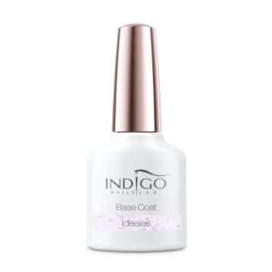 Ideales – gelinio lako bazė su blizgučiais 7 ml - Image 1