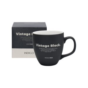 Puodelis Vintage Black 450 ml - Image 1