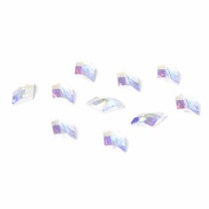 Crystal F 10x6mm – Swarovski kristalai, 10 vnt. - Image 1