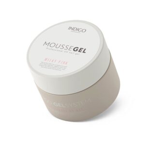 Milky Pink – savaime išsilyginantis mousse gelis 15 ml - Image 1