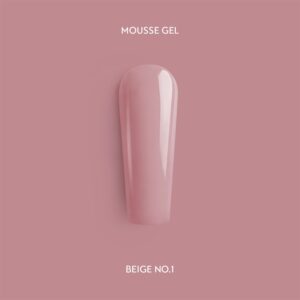 Beige No.1 – savaime išsilyginantis mousse gelis - Image 1
