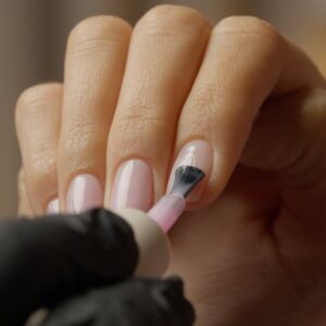 Clean Nails Rose Latte – topas 7 ml - Image 4