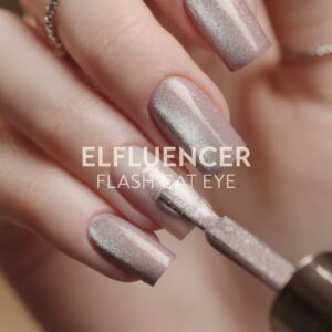 Elfluencer - Gel Polish Cat Eye with flash – gelinis lakas 7 ml - Image 4