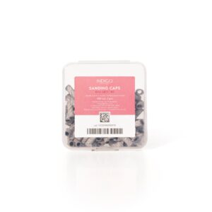 Vienkartinė kepurėlė 180grit (Mini, pilka), 100 vnt. pakuotėje - Image 1