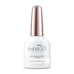Apricot White – mineralinė bazė su blizgučiais 7 ml - Image 1