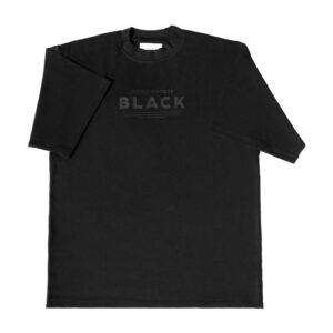 Marškinėliai Oversize Indigo Vintage Black S/M - Image 1