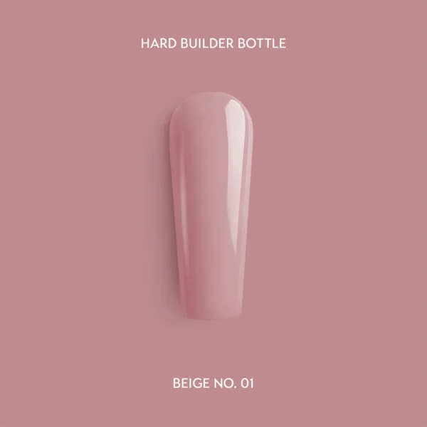 Beige No.1 – Hard Builder Bottle statybinis gelis buteliuke 7 ml
